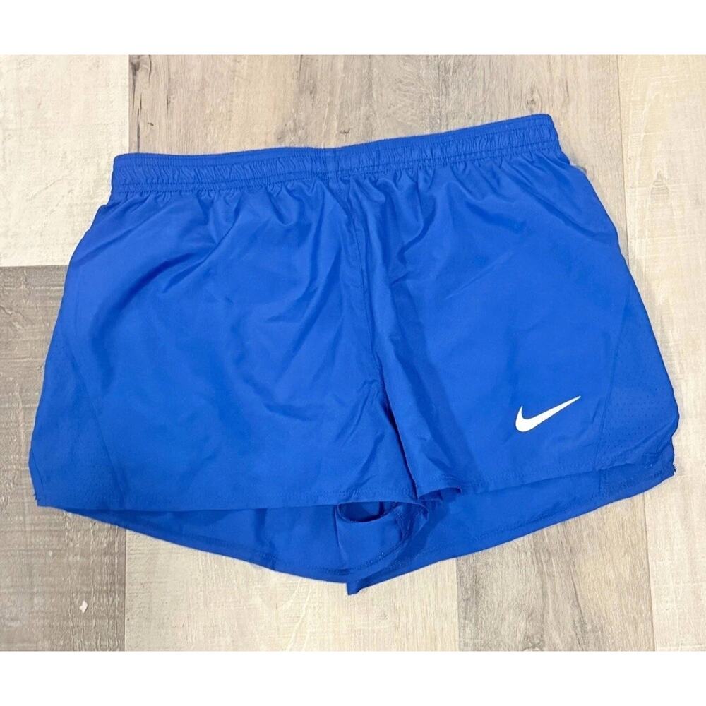 NWT Nike Dri-Fit Team 10K Running Shorts Men's Medium Royal Blue Polyester